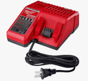 MILWAKEE Cargador multivoltaje M18™ y M12™